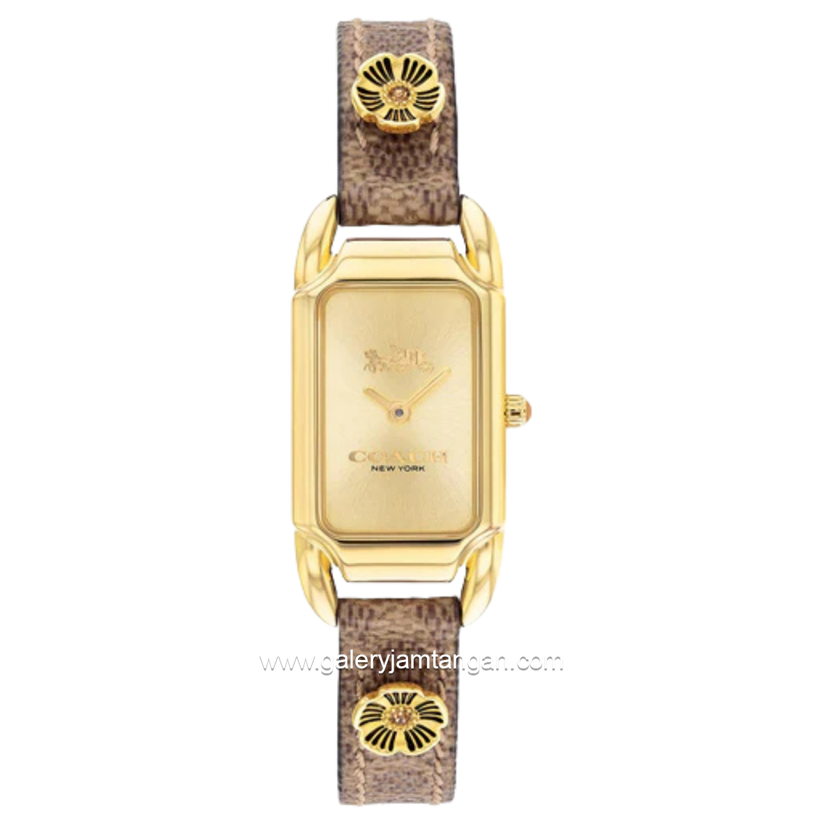 COACH CADIE 14504192 Brown Leather Strap