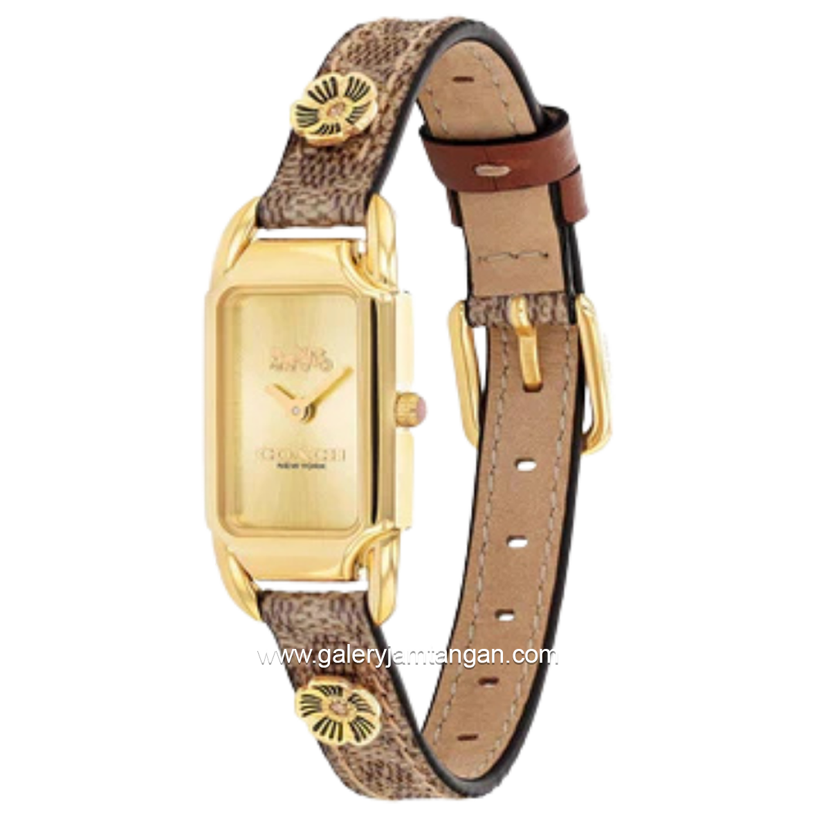 COACH CADIE 14504192 Brown Leather Strap