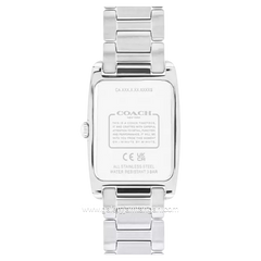 COACH REESE 14504318 Silver Gold Dial White Stainless Steel Strap