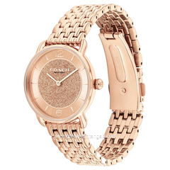COACH 14504371 Elliot Rose Gold Stainless Steel Strap