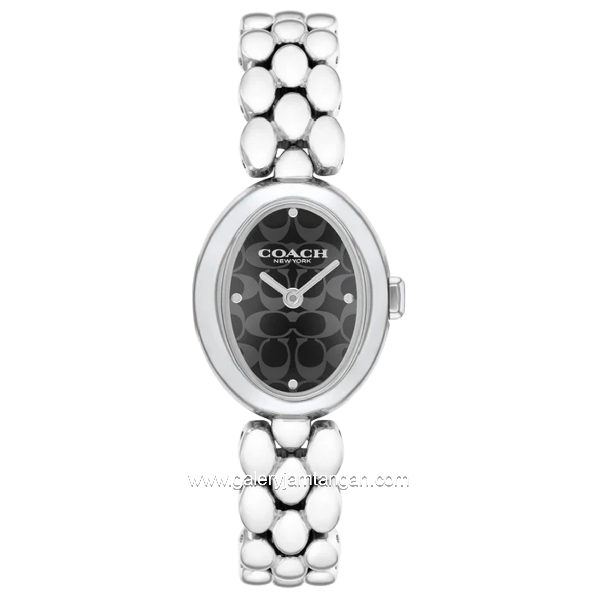 COACH SAMMY 14504420 Silver Stainless Steel Strap