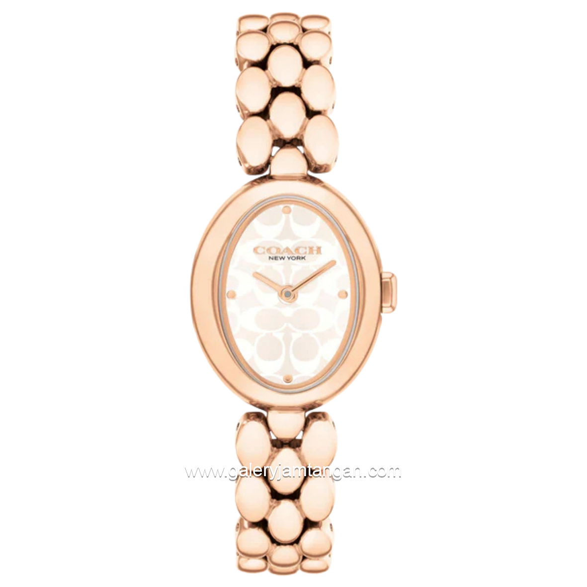 COACH SAMMY 14504437 Rose Gold Stainless Steel Strap