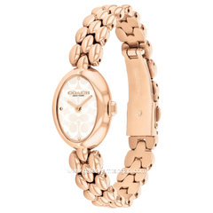 COACH SAMMY 14504437 Rose Gold Stainless Steel Strap