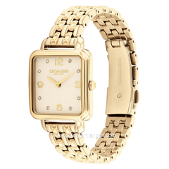 COACH CASS 14504495 Champagne Gold Stainless Steel Strap