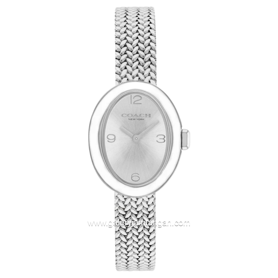 COACH 14504566 Sammy Silver Stainless Steel Strap