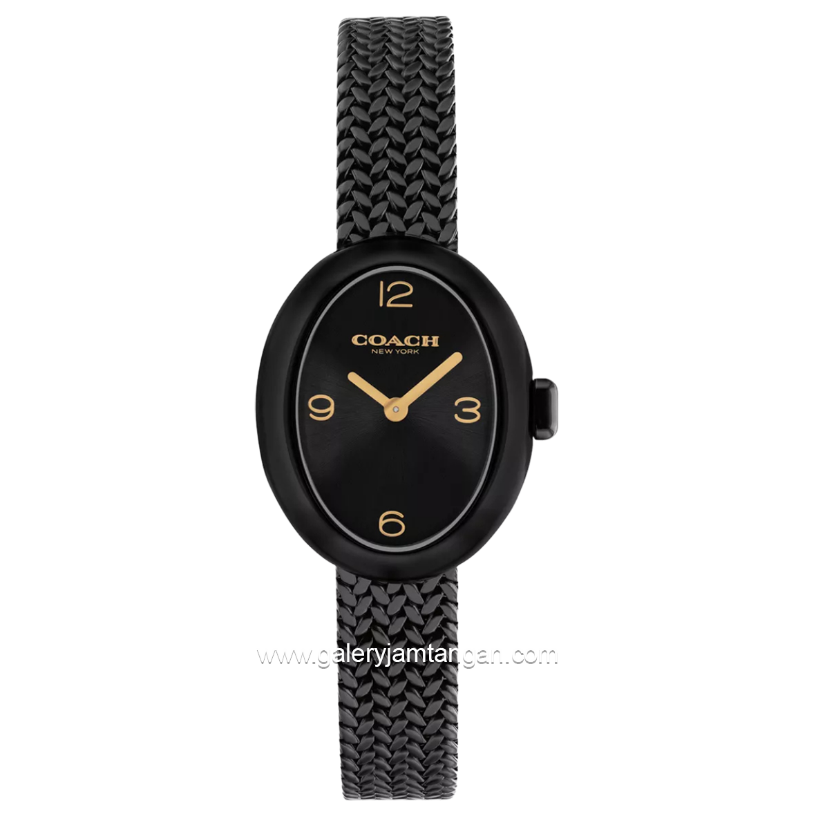 COACH SAMMY 14504569 Black Stainless Steel Strap