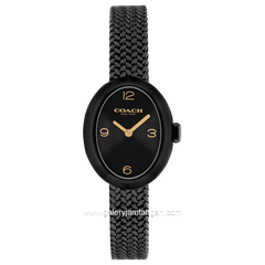 COACH SAMMY 14504569 Black Stainless Steel Strap