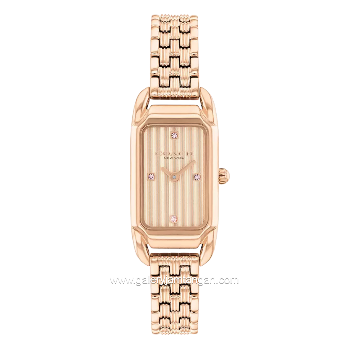 COACH 14504630 Cadie Rose Gold Stainless Steel Strap