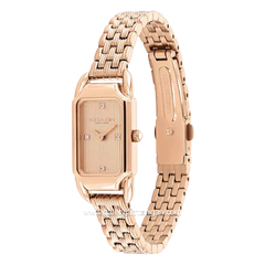 COACH 14504630 Cadie Rose Gold Stainless Steel Strap