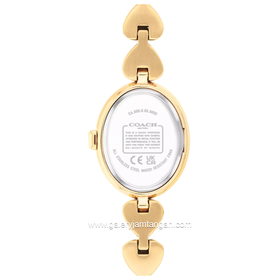 COACH 14504638 Sammy Gold Stainless Steel Strap
