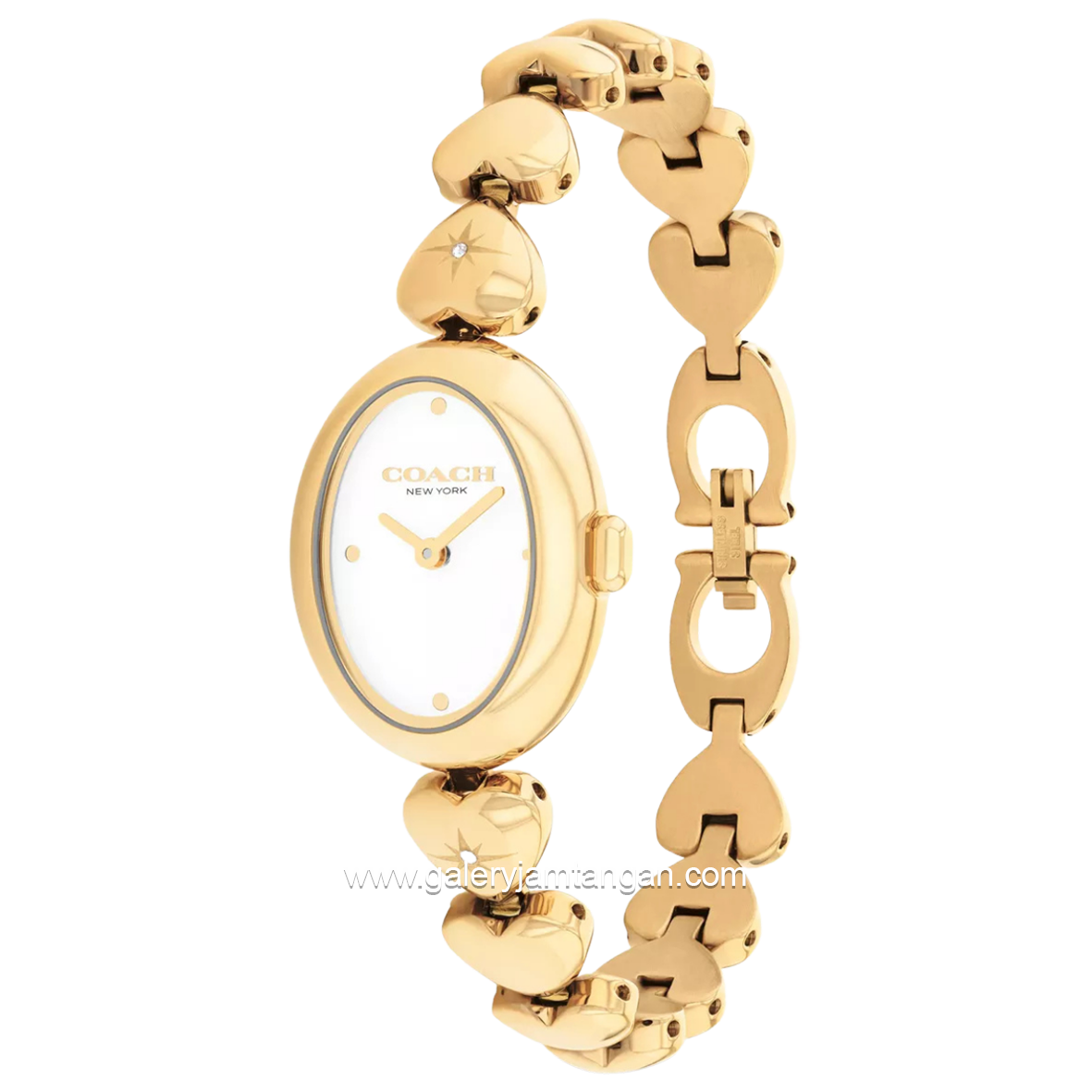 COACH 14504638 Sammy Gold Stainless Steel Strap