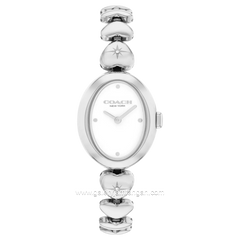 COACH 14504639 Sammy Silver Stainless Steel Strap