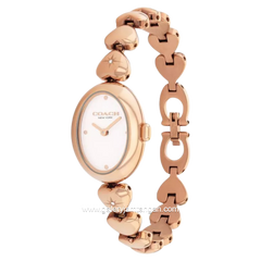 COACH SAMMY 14504640 Rose Gold Stainless Steel Strap