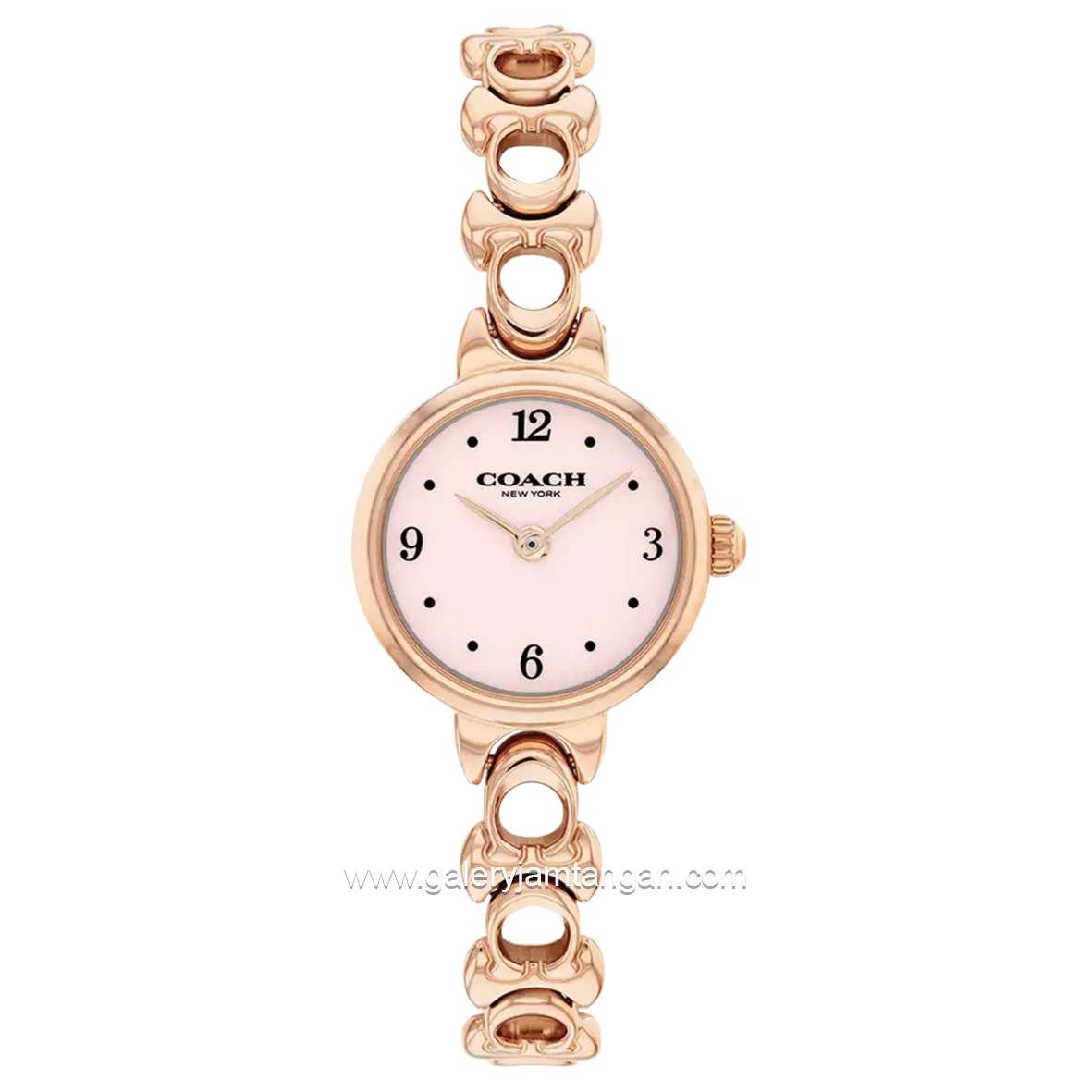 COACH IRIS 14504652 Rose Gold Stainless Steel Strap