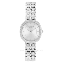 COACH 14504659 Harlow Silver Stainless Steel Strap