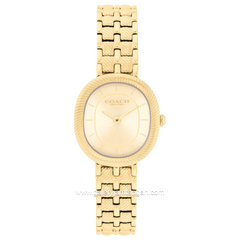 COACH HARLOW 14504660 Gold Stainless Steel Strap
