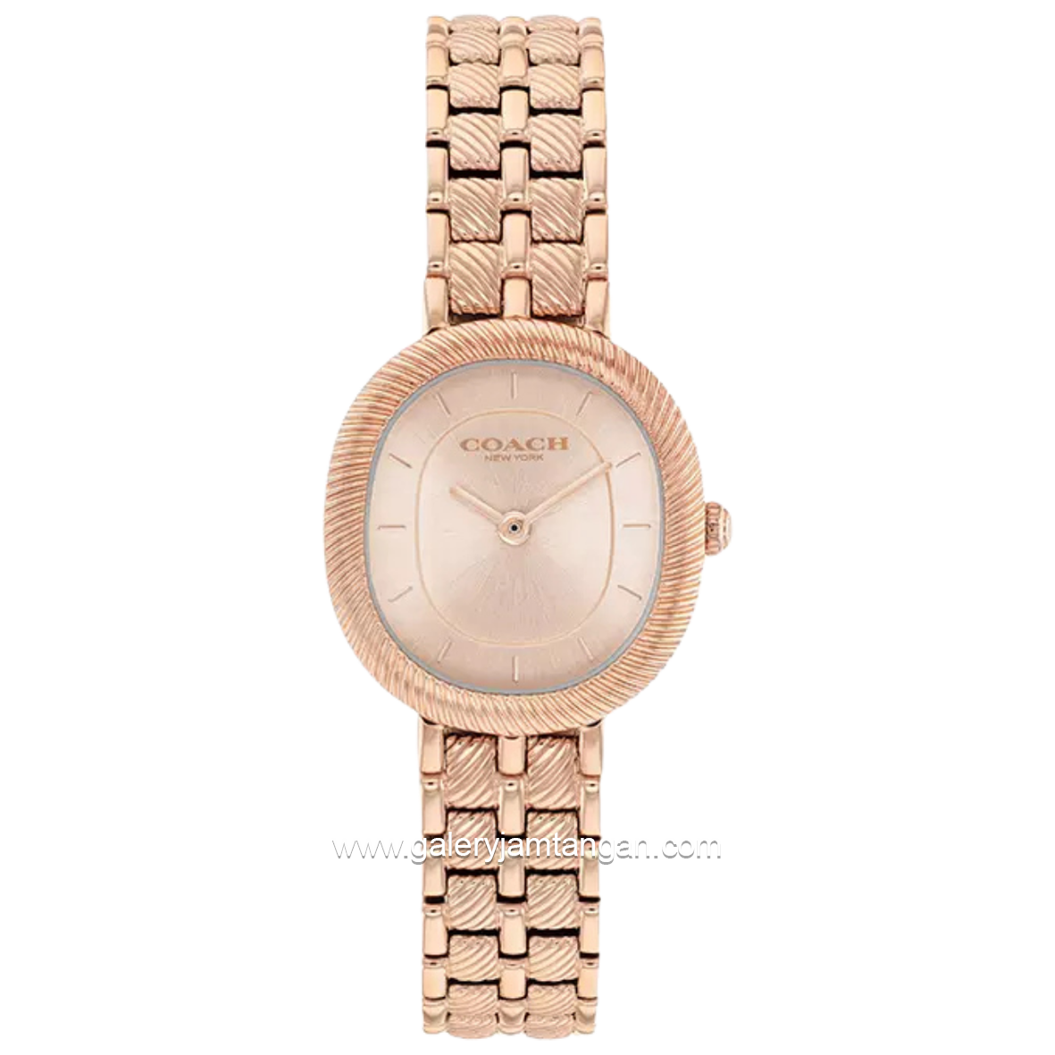 COACH HARLOW 14504661 Rose Gold Stainlees Steel Strap