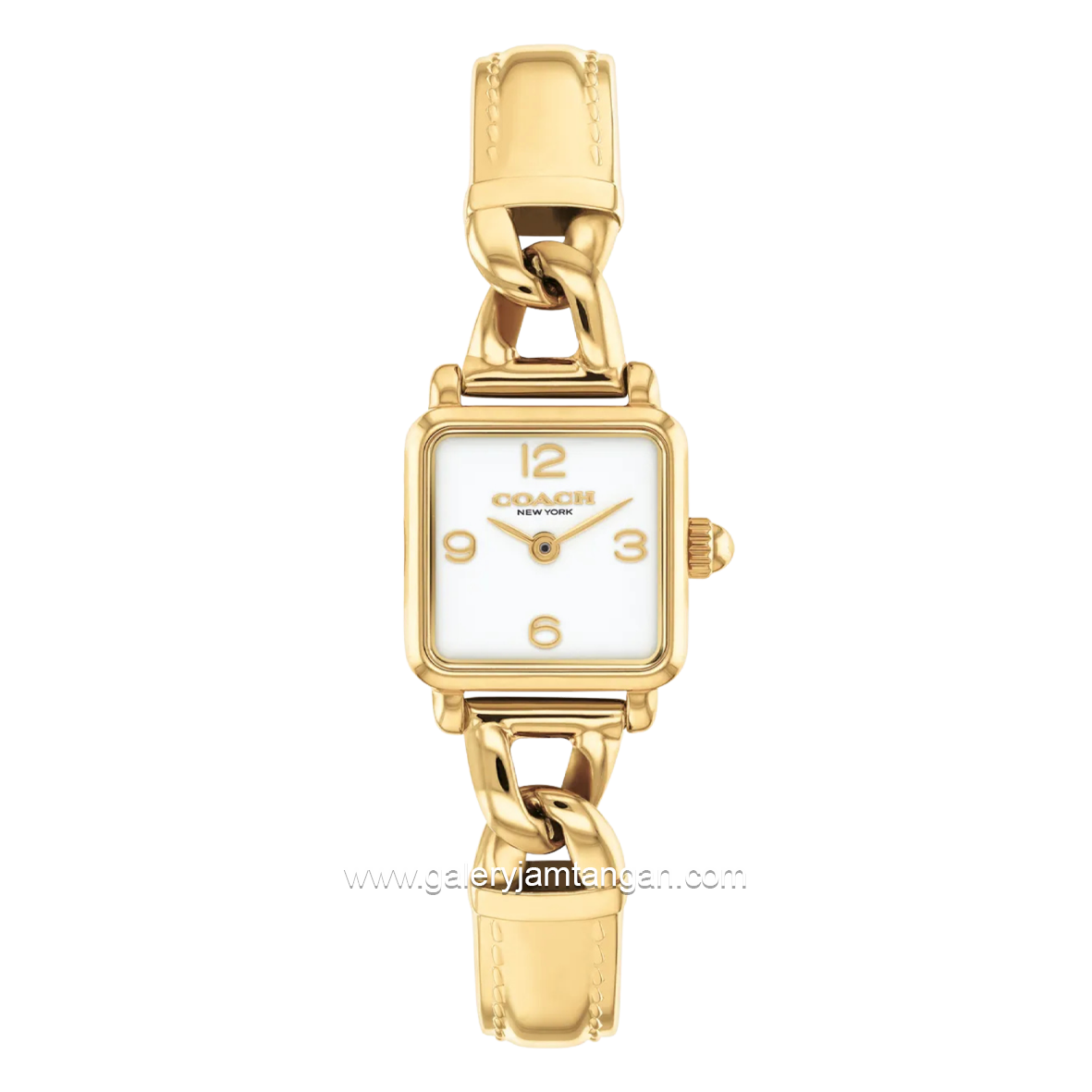 COACH 14504669 Cass Gold Stainless Steel Strap