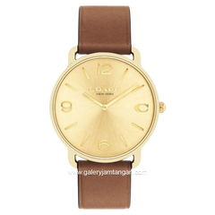 COACH ELLIOT 14602646 Brown Leather Strap