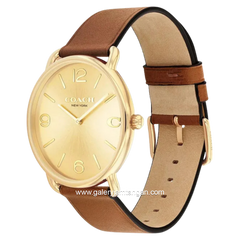 COACH ELLIOT 14602646 Brown Leather Strap