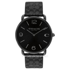 COACH 14602673 Elliot Black Leather Strap