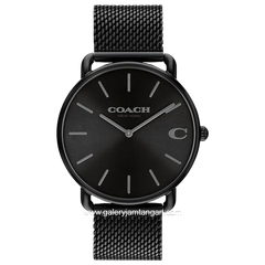 COACH 14602720 Elliot Black Dial Black Stainless Steel Strap