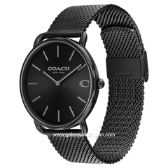 COACH 14602720 Elliot Black Dial Black Stainless Steel Strap