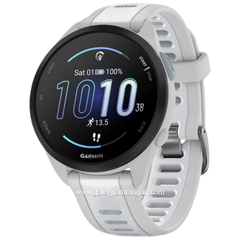 GARMIN Forerunner 165 Music Digital Dial Gray Silicone Strap