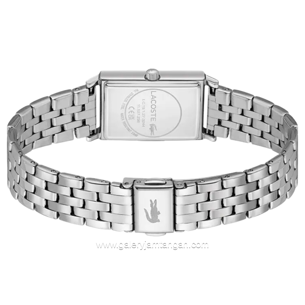 LACOSTE CATHERINE 2001487 Silver Stainless Steel Strap