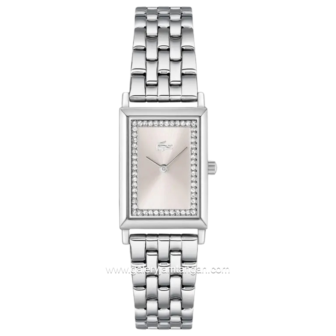 LACOSTE CATHERINE 2001487 Silver Stainless Steel Strap