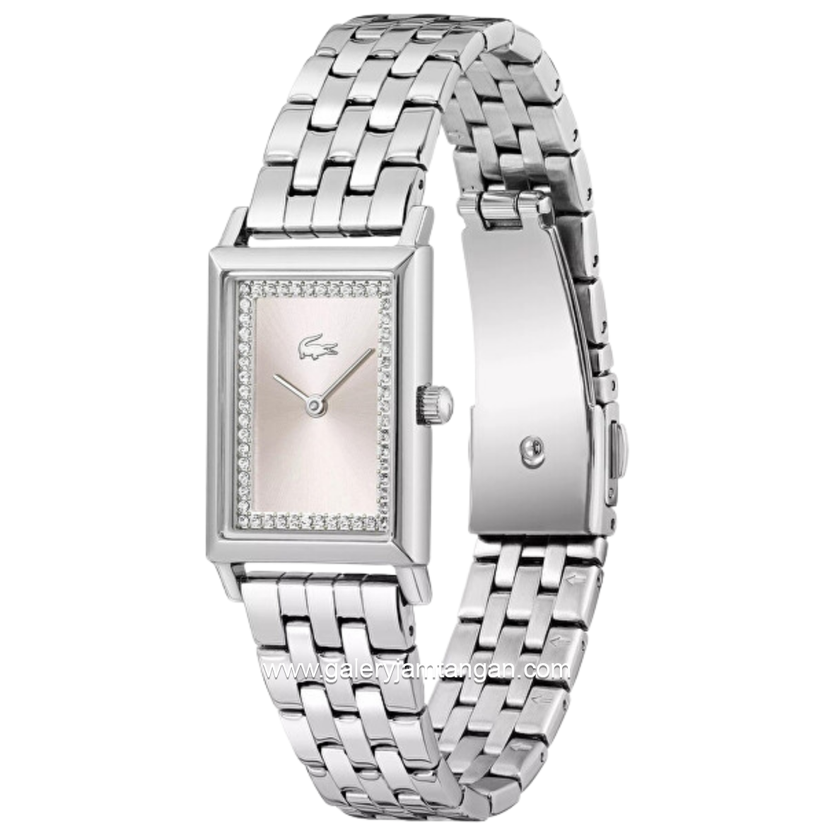 LACOSTE CATHERINE 2001487 Silver Stainless Steel Strap
