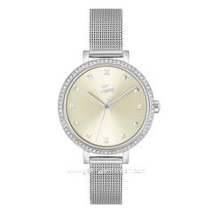 LACOSTE 2001488 RIGA Silver Dial Champagne Stainless Steel Strap