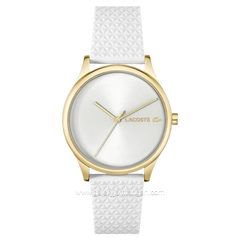 LACOSTE CROCODELLE 2001490 White Silicone Strap