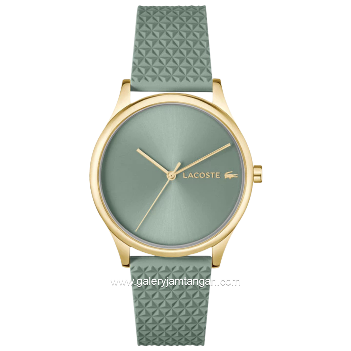 LACOSTE 2001491 Crocodelle Green Silikon Strap