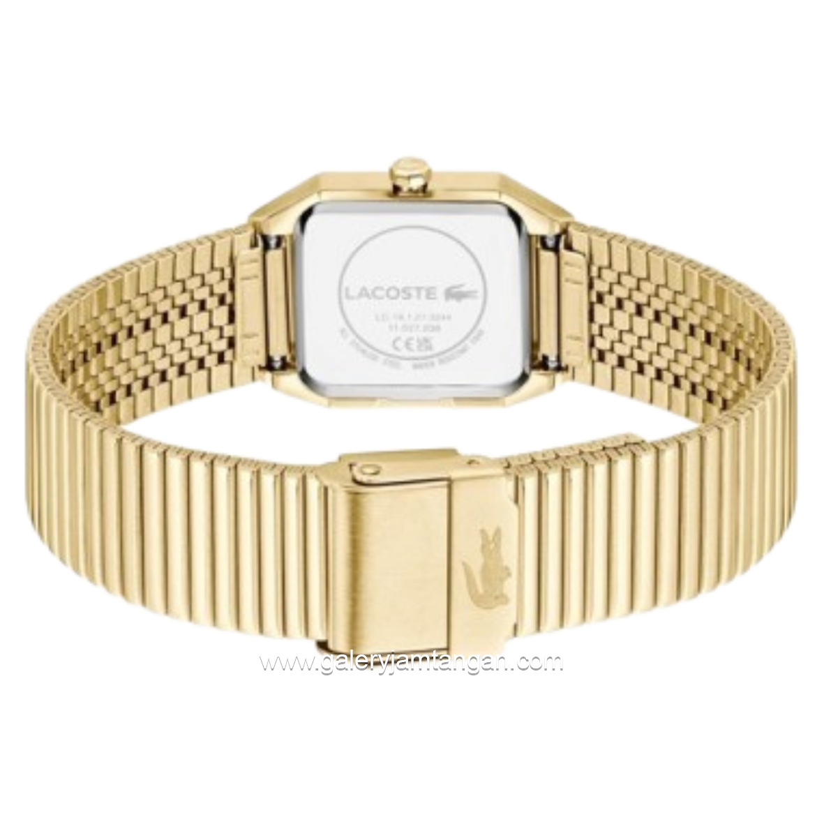 LACOSTE RENE 2001505 Gold Stainless Steel Strap