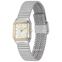 LACOSTE RENE 2001506 Silver Stainless Steel Strap