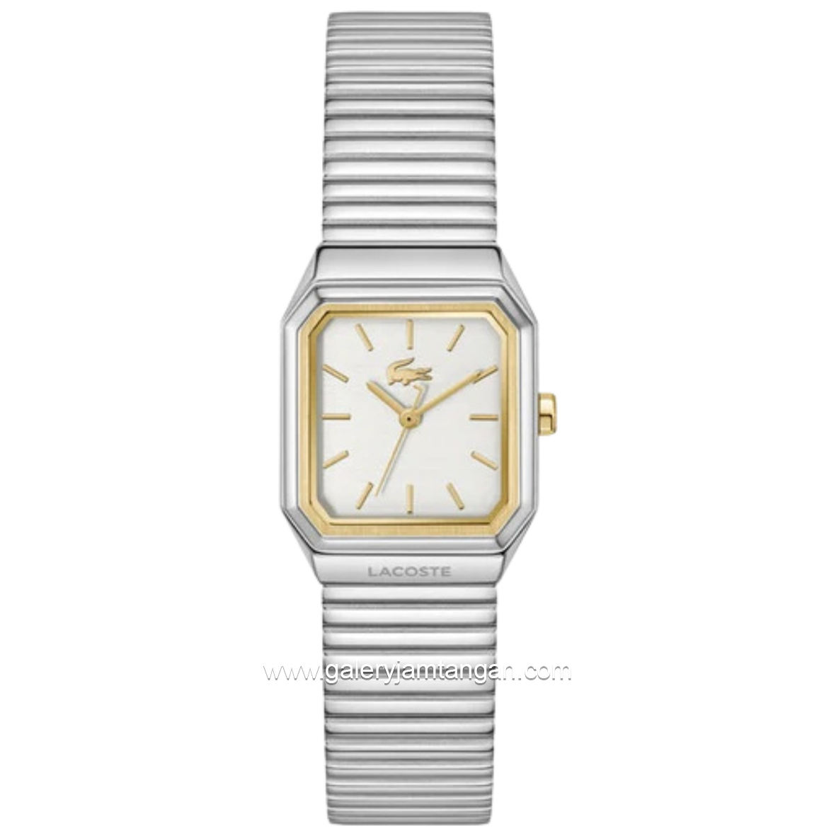 LACOSTE RENE 2001506 Silver Stainless Steel Strap
