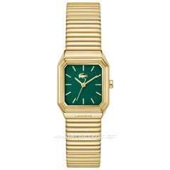 LACOSTE RENE 2001507 Gold Dial Green Stainless Steel Strap