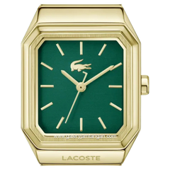 LACOSTE RENE 2001507 Gold Dial Green Stainless Steel Strap