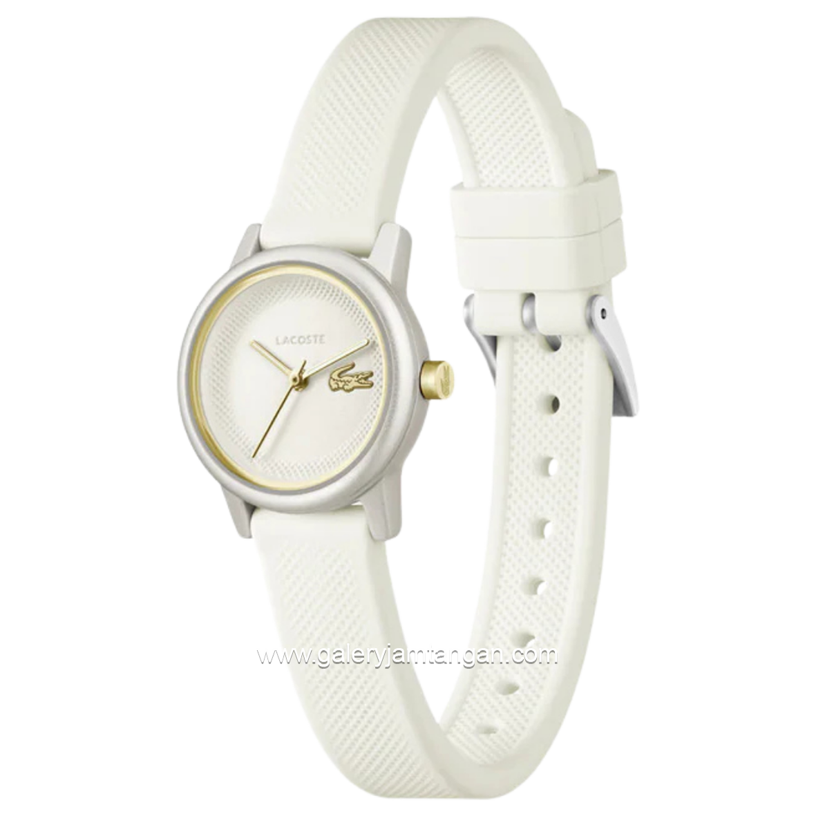 LACOSTE 2001511 Lacoste White Mini Swift Silicone Strap