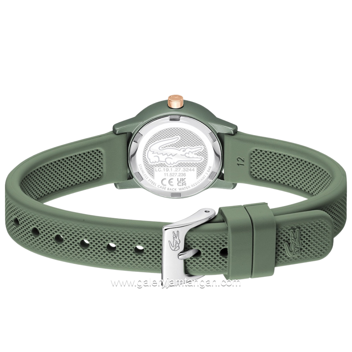 LACOSTE 2001511 Lacoste Green Mini Swift Silicone Strap