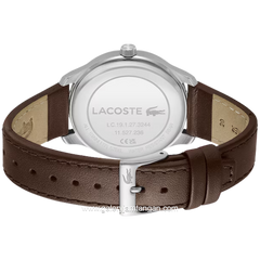 LACOSTE LISBON 2011477 Brown Leather Strap