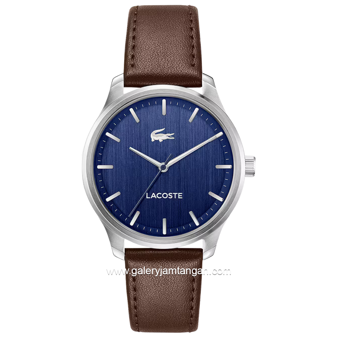 LACOSTE LISBON 2011477 Brown Leather Strap