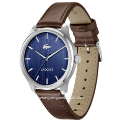 LACOSTE LISBON 2011477 Brown Leather Strap