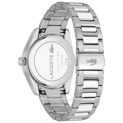 LACOSTE 2011487 Boston Silver Stainless Steel Strap