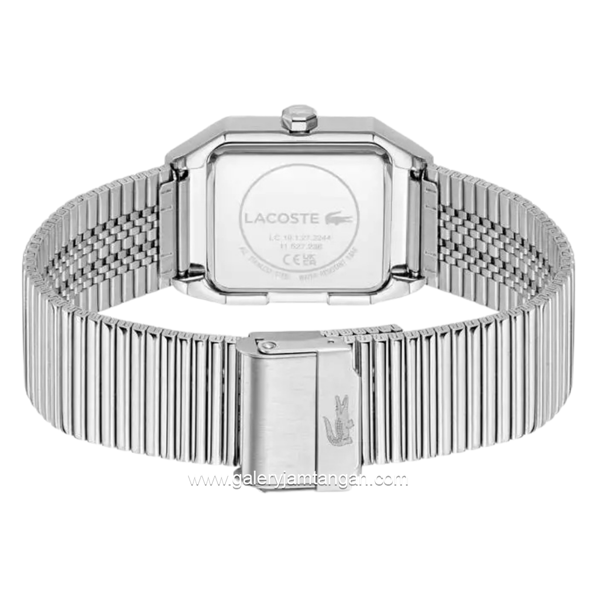 LACOSTE 2011500 Rene Silver Stainless Steel Strap