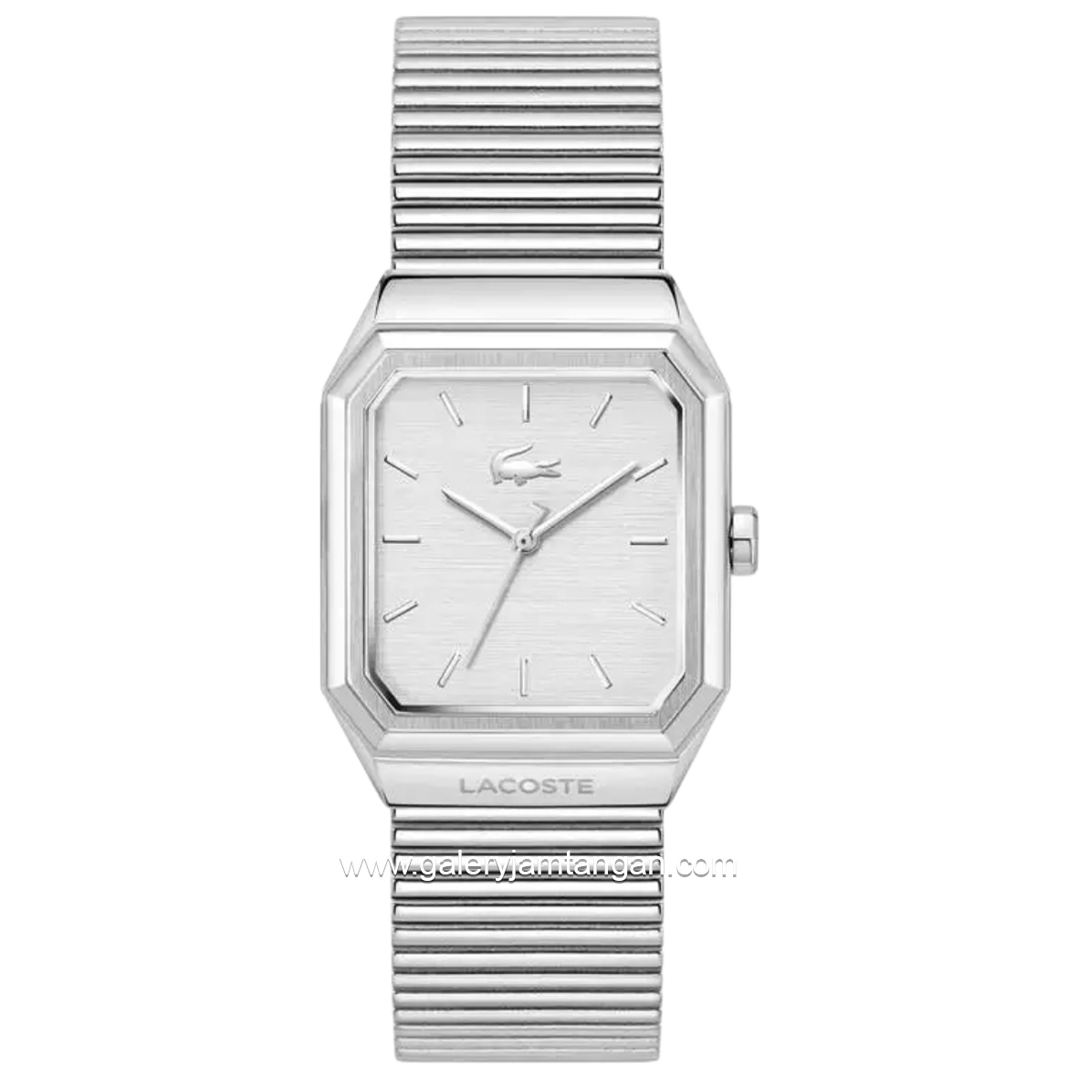 LACOSTE 2011500 Rene Silver Stainless Steel Strap
