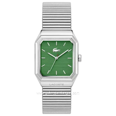 LACOSTE RENE 2011501 Silver Stainless Steel Strap