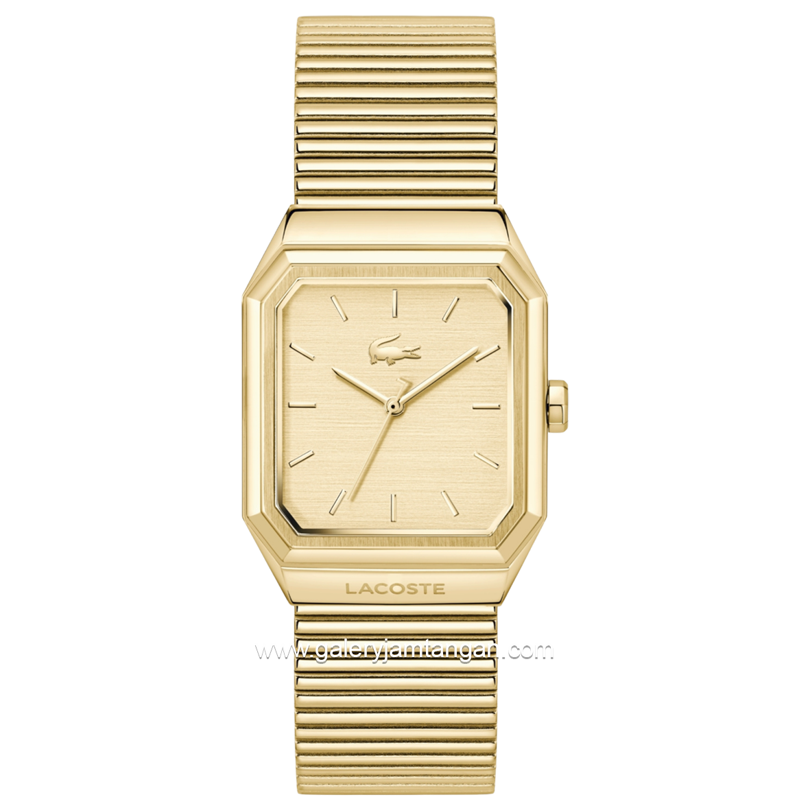 LACOSTE RENE 2011502 Gold Stainless Steel Strap