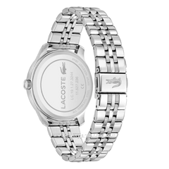 LACOSTE LISBON 2011510 Silver Dial Green Stainless Steel Strap